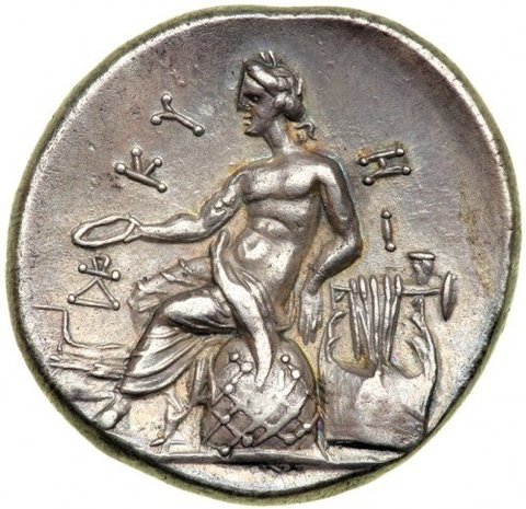 The coin, reverse