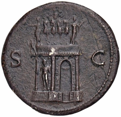 The coin, reverse