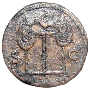 The coin, reverse