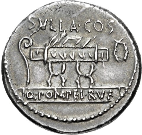 The coin, reverse
