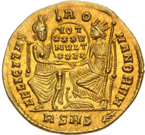 The coin, reverse