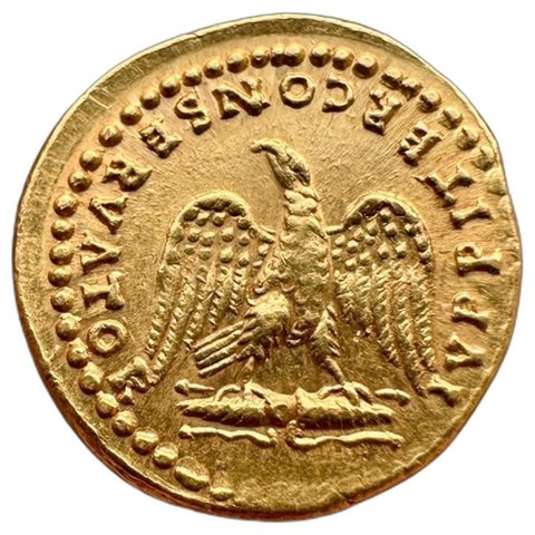 The coin, reverse