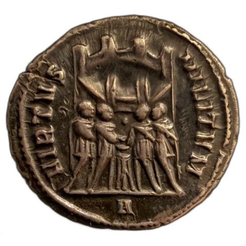 The coin, reverse