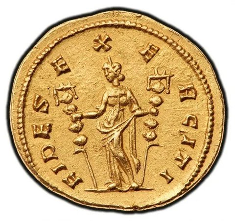 The coin, reverse