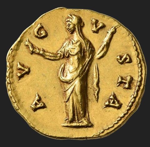 The coin, reverse