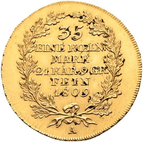 The coin, reverse