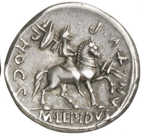The coin, reverse