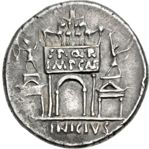 The coin, reverse