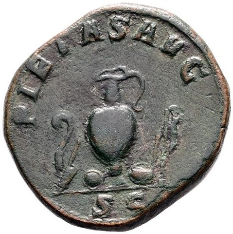 The coin, reverse