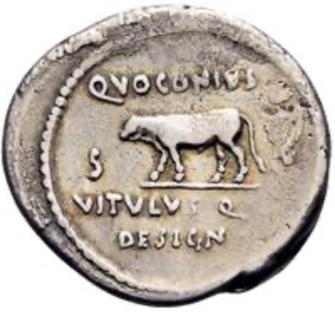 The coin, reverse