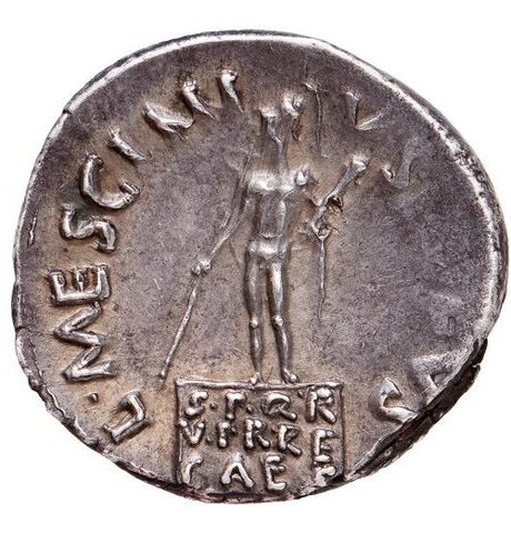 The coin, reverse