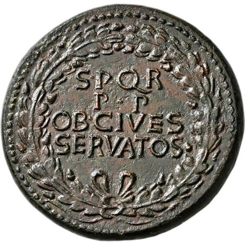 The coin, reverse