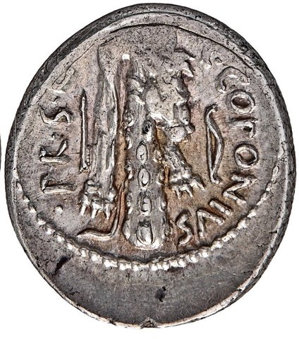The coin, reverse