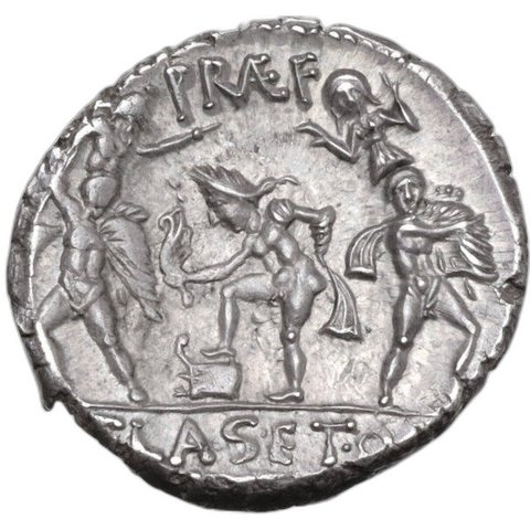 The coin, reverse