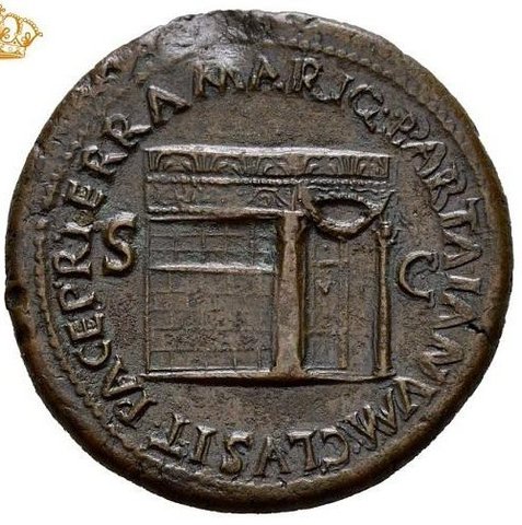 The coin, reverse