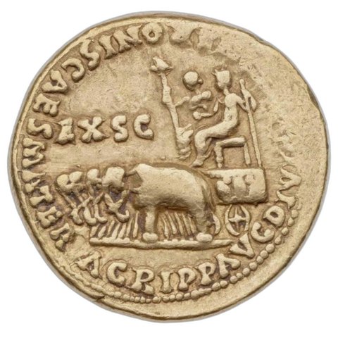 The coin, reverse