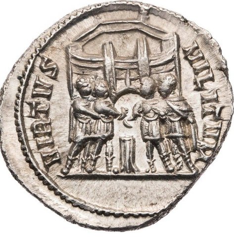 The coin, reverse