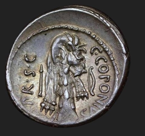 The coin, reverse