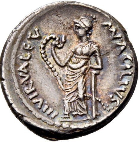 The coin, reverse