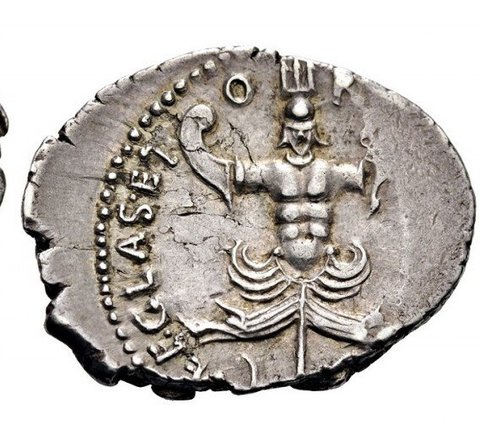 The coin, reverse